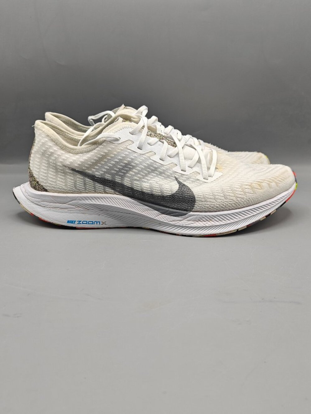 Nike Air Zoom Pegasus Turbo 2 AW White Multi-Color Men's 10.5 Shoes - BV7765-100